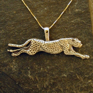 Gold cheetah necklace online