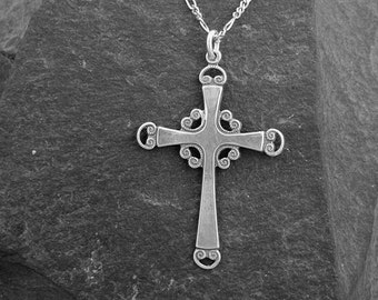 Sterling Silver Cross on a Sterling Silver Chain