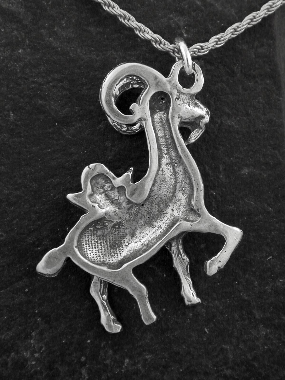 Accessori Esoterici Argento Sterling SOESON Collana Baphomet In Argento