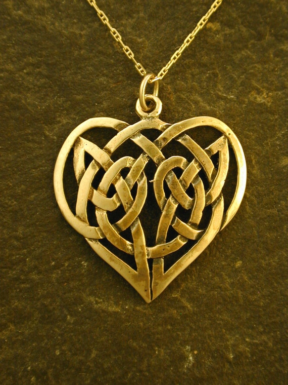 Celtic Heart Knot Sterling Silver Pendant » County Argyle