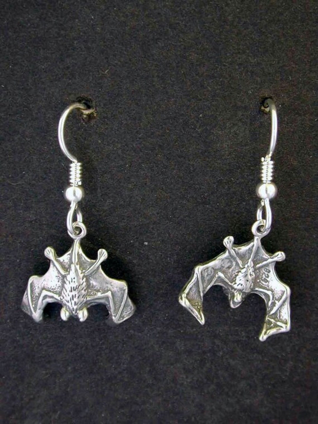 Sterling Silver Bat Stud Earrings main image 1