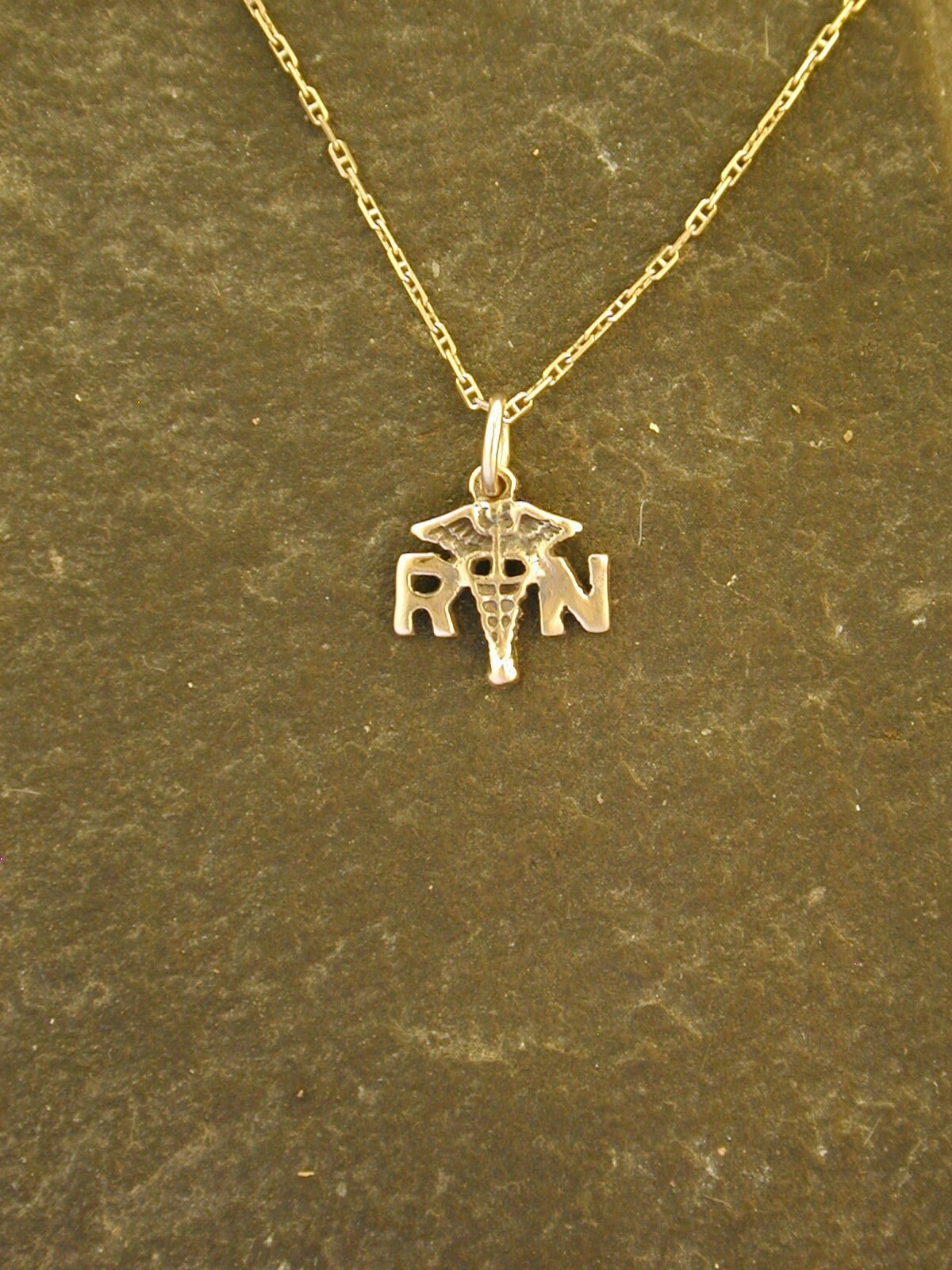 14k gold rn necklace deals