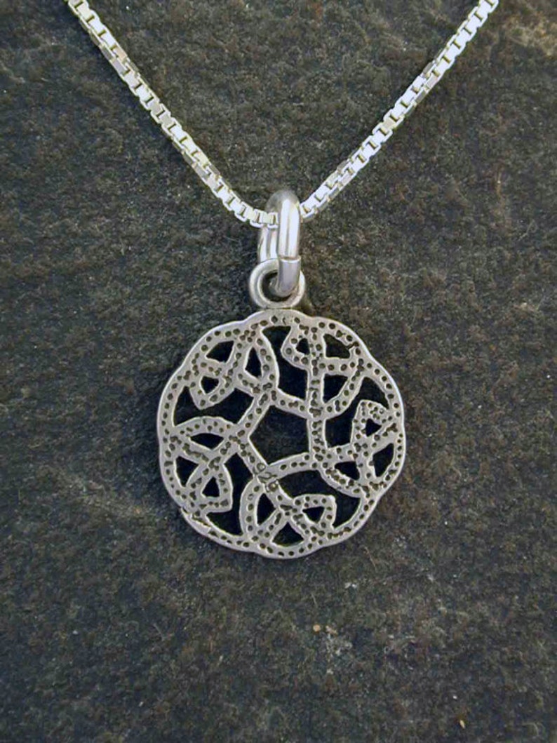 Sterling Silver Celtic Knot Pendant on a Sterling Silver Chain image 3