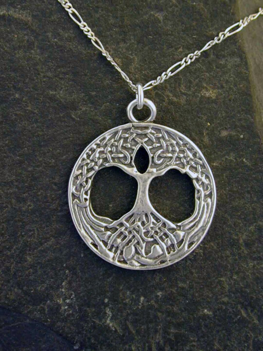 Sterling Silver Celtic Tree of Life Pendant on a Sterling Silver Chain ...