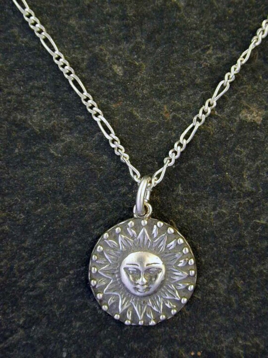 Sun pendant silver Clearance