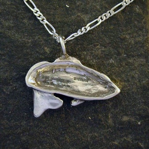 Sterling Silver Bass Fish Pendant on a Sterling Silver Chain image 3