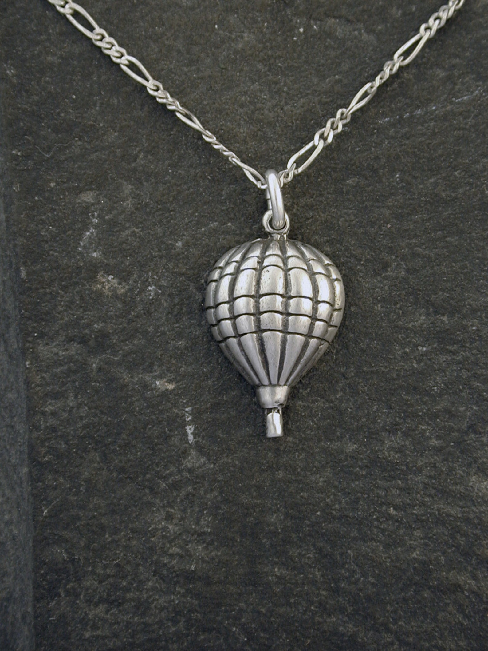 Nomination Classic Silver Hot Air Balloon With Crystal Drop Pendant Charm main image 1