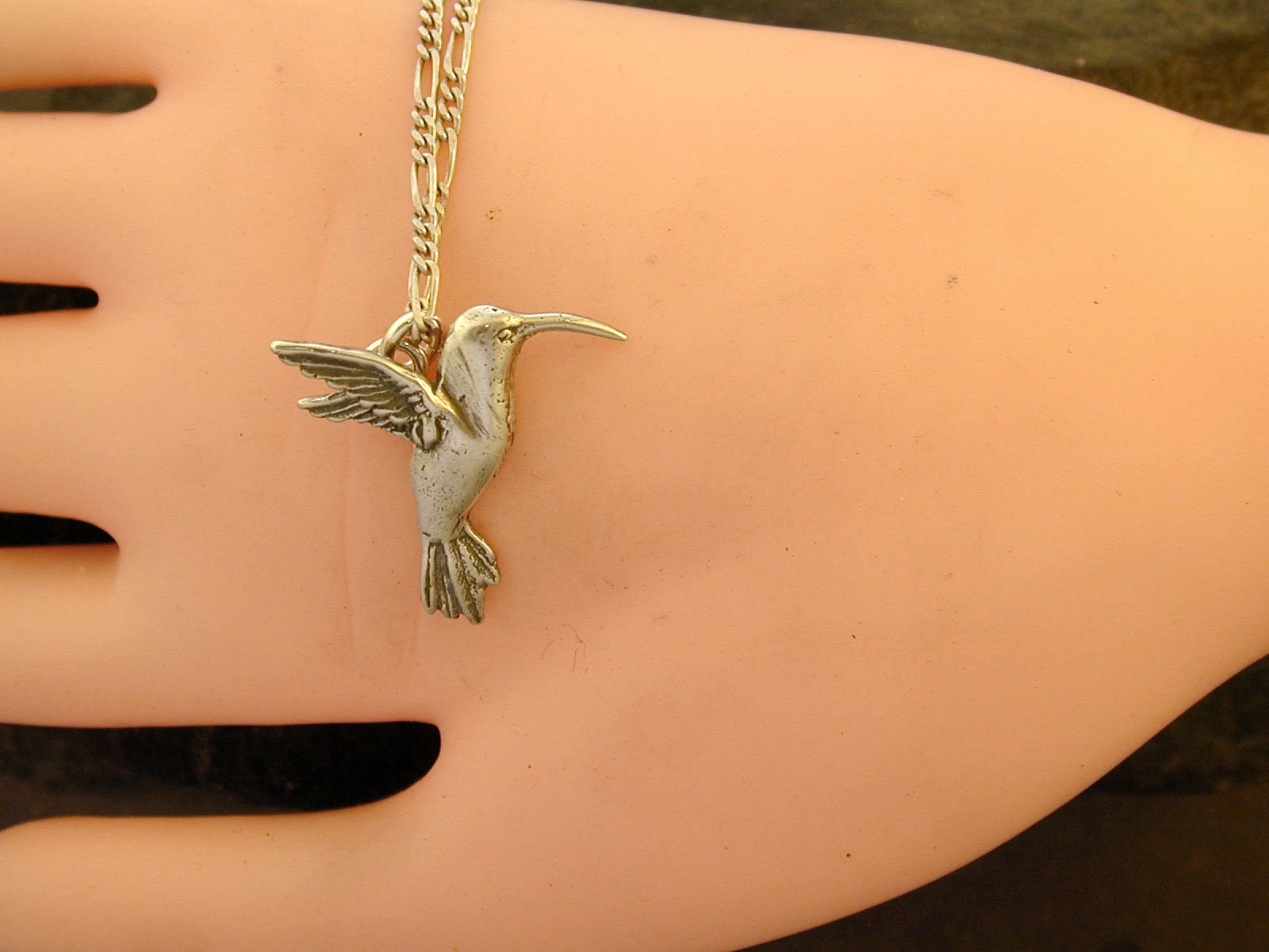 WOSTU Orecchini Colibrì In Argento Sterling 100% 925 Con Orecchini A