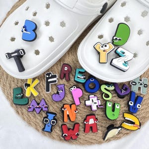 Personalized Letter Crocs Shoe Buckle,Handmade Custom Name Croc Charm,Custom Jibbitz Accessories,Crocs Accessories,DIY Decor