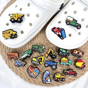Personalized Transport Vehicle Crocs Shoe Buckle,Handmade Custom Croc Charm,Custom Jibbitz Accessories,Crocs Accessories,DIY Decor