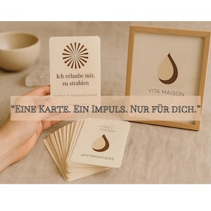 30 spirituelle Affirmationskarten mit Kraftzahl - Für dein Ritual · Deine Heilung · Deine Stärkung I Boho-Stil von Vita Maison