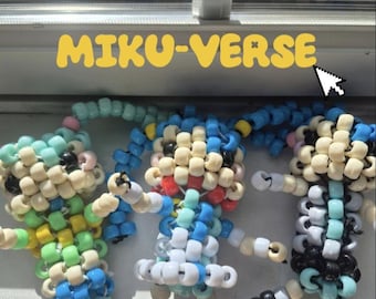 Miku-Verse Kandi Beaded Figurine