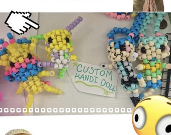 CUSTOM KANDI DOLL!!