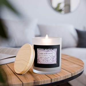 Inspirational candle quote RUMI