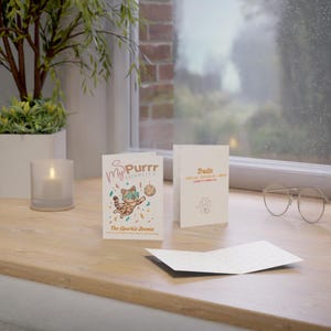 Funny Cat Greeting Card MyPurrrsonality Choose from 6 Cat Personalities Humorous Birthday Thank You or Just Because Card for Cat Lovers