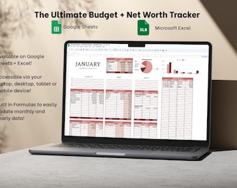 The Ultimate Budget and Net Worth Tracker