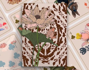 PLAYING CARD DECK | Enchanted Garden Playing Cards - Cartomancy Deck
