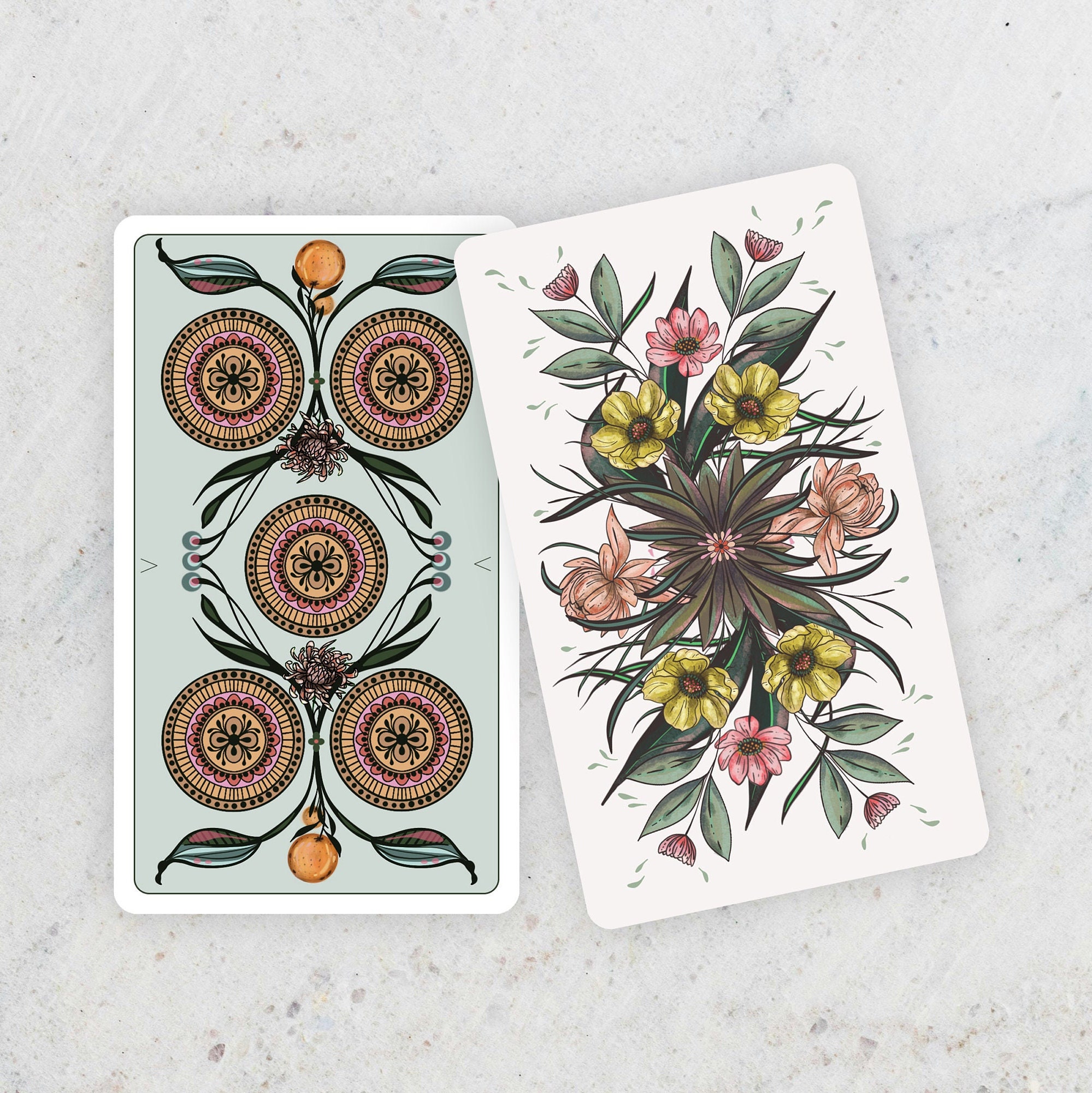 Minchiate tarot deck - Etsy 日本