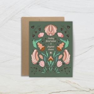 GRUSSKARTE | Blumenwünsche und duftende Träume übermitteln