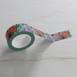 WASHI TAPE | Dusky Garden Blooms