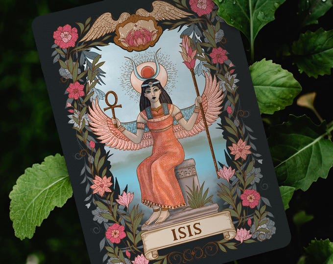 ORACLE CARDS | Mythic Realms Goddess and God Oracle Cards - Etsy