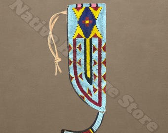 Messchede met kralen: leren kralenwerk in Indiaanse stijl, cowboydecor