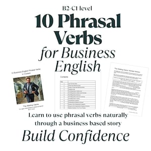 10 Business English Phrasal Verbs for B2-C1 Learners