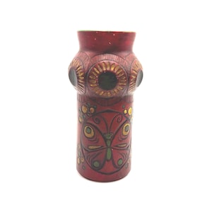 McCoy Pottery Scandia Line Vase  “Butterfly & Sunburst”