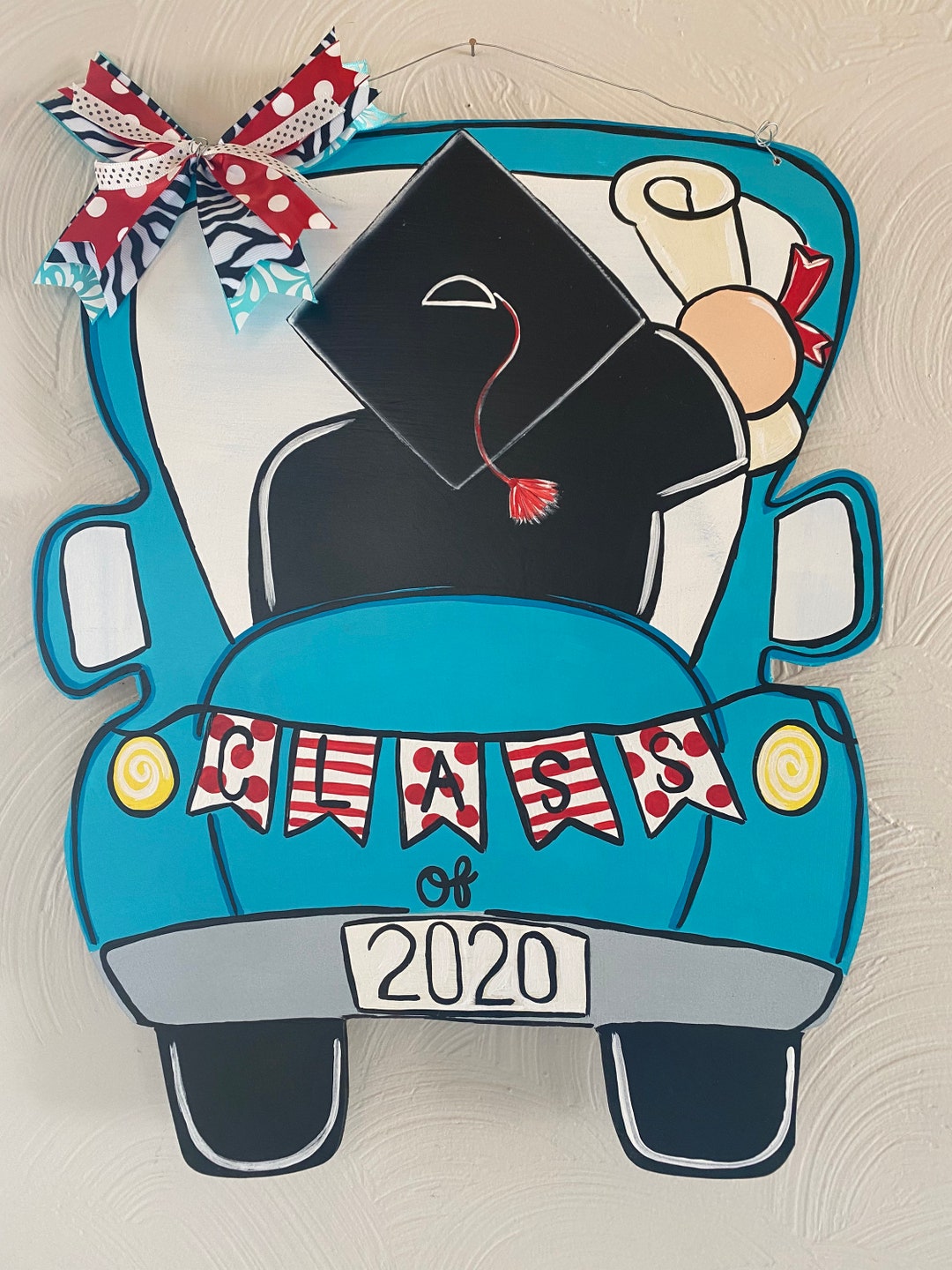 School Door Hanger Graduation Door Hanger 2020 Graduation Etsy