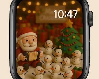 Weihnachts Ziffernblatt für Apple Watch
