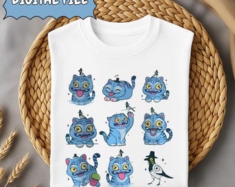 Sussy Demon Hunters PNG, Derpy Tiger & Sussie Bird Shirt Designs, Funny Kpop Demon Hunters Shirt, Saja Boys Fan Gift, Instant Download
