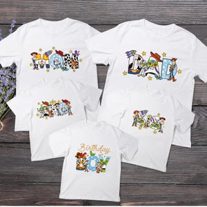 Toy Story Dad Toy Story Mom, Toy Story Birthday Tee, Bro and Sis shirt, Custom  Family Toy Story Matching Birthday boy Shirt, Dad Mom shirt