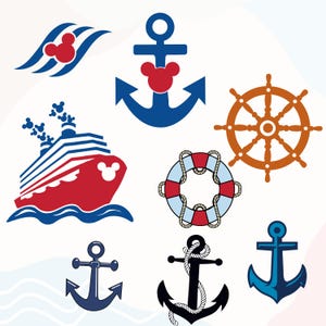 Mickey And Friends Cruise Line Custom Svg Bundle, Cruise Png, Disney Family Trip Png, Cruise Birthday Png, Cruise Squad Png, Digital File image 3