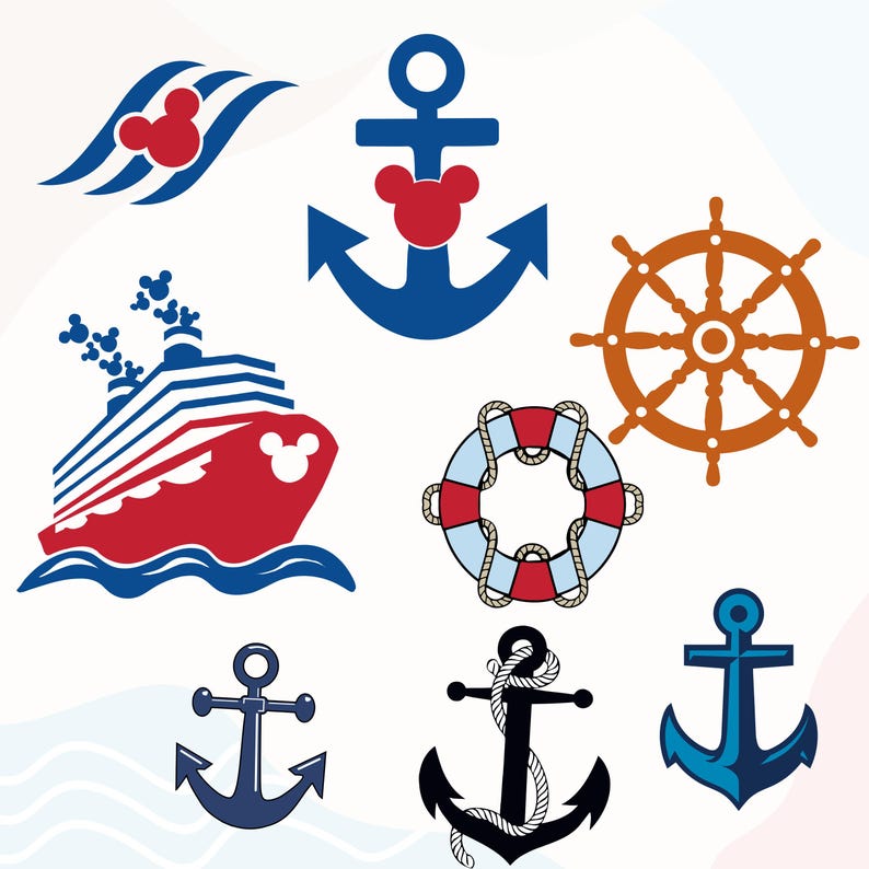 Mickey And Friends Cruise Line Custom Svg Bundle, Cruise Png, Disney Family Trip Png, Cruise Birthday Png, Cruise Squad Png, Digital File image 3