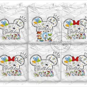 Disney Toy Story Birthday Boy PNG, Disney Toy Story Birthday Squad Png, Disney Toy Story Birthday Matching Tee, Toy Story Birthday Boy SVG