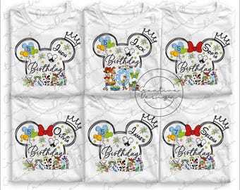 Toy Story Birthday Boy PNG, Disney Toy Story Birthday Squad Png, Disney Toy Story Birthday Matching Tee, Toy Story Birthday Boy SVG