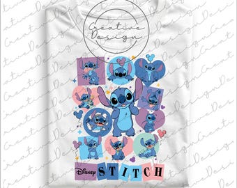 Disney Stitch Png, Stitch Scrump PNG, Disneyland Coquette PNG, Disneyland Stitch Vacation Png, Disney Stitch Png, Disney Stitch Birthday Png