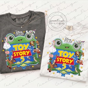 Toy Story 5 Png, Woody Buzz Jessie Rex Png, You've Got A Friend In Me 2026 Png, I Knew It I Knew You Were Turning 5 Png, Family Trip 2026