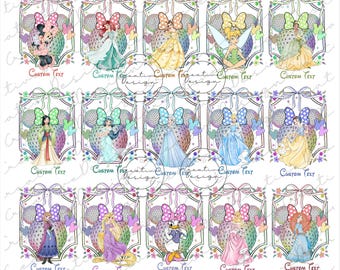 Disney All Princess Bow Png, Disney Girls Trip Png, Disney Princess Tee, Magic Kingdom Png, Disney Besties Png, Disney Princess Epcot Png