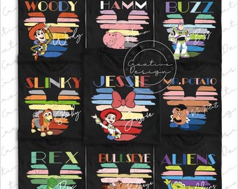 Disney Toy Story Png, Disney Toy Story Png, Jessie Shirt, Disney Toy Story Tee, Toy Story Est 1995 Png, Bundle You've Got A Friend In Me Png