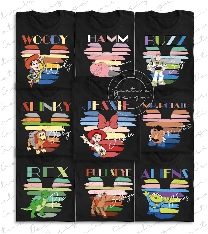 Disney Toy Story Png, Disney Toy Story Png, Jessie Shirt, Disney Toy Story Tee, Toy Story Est 1995 Png, Bundle You've Got A Friend In Me Png