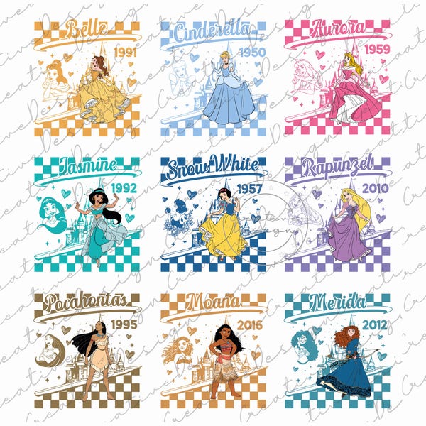 Disney All Princesses Png, Disney Girls Trip Png, Princess Belle Png, Disney Princess Png, Disney Magic Kingdom Png, Disney Besties Png