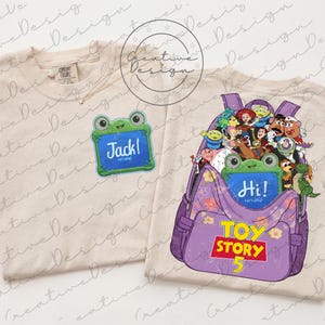Toy Story 5 Png, Woody Buzz Jessie Rex Png, You've Got A Friend In Me 2026 Png, I Knew It I Knew You Were Turning 5 Png, Family Trip 2026