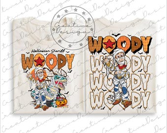 Disney Toy Story Halloween Sheriff Png, Toy Story Woody Halloween Png, Spooky Woody Mummy Tee, Disney World Toy Story Halloween Family Shirt