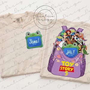 Toy Story 5 Png, Woody Buzz Jessie Rex Png, You've Got A Friend In Me 2026 Png, I Knew It I Knew You Were Turning 5 Png, Family Trip 2026