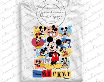 Disney Mickey Character Png, Disney Coquette PNG, Disneyland Mickey Vacation Png, Disney Mickey & Friends Png, Disney Mickey Birthday Png