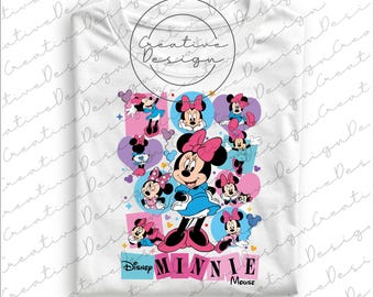 Personnage de Disney Minnie Png, Disney Coquette PNG, Disneyland Minnie Vacation Png, Disney Mickey & Friends Png, Disney Minnie Birthday Png