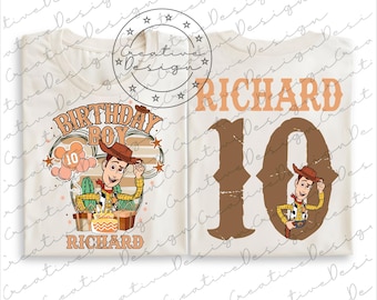 Disney Toy Story Woody Birthday Boy Png, Disney Woody Birthday Png, Toy Story Shirt, Disney Birthday Tee, Disney Toy Story Besties Png