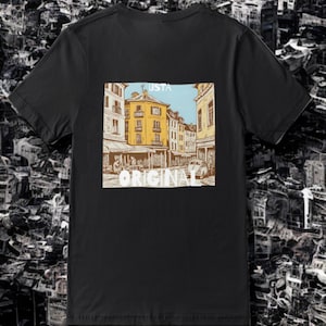 USTA Original Schwarzes Tshirt
