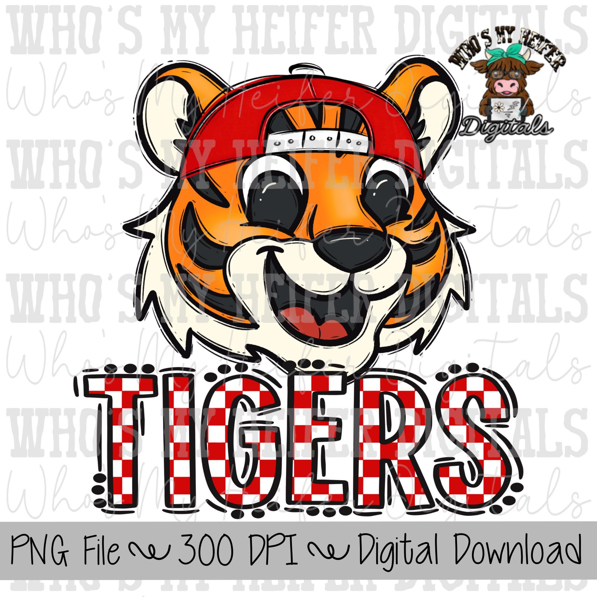 Red Tiger Shirt - Etsy